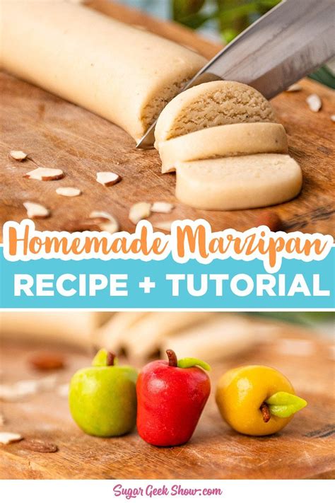 make your own marzipan.